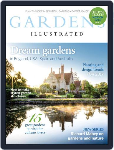 Gardens Illustrated January 1st, 2017 Digital Back Issue Cover