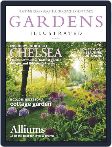Gardens Illustrated April 25th, 2014 Digital Back Issue Cover