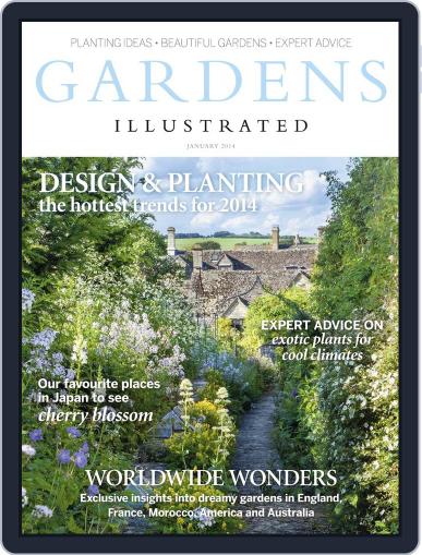 Gardens Illustrated December 19th, 2013 Digital Back Issue Cover