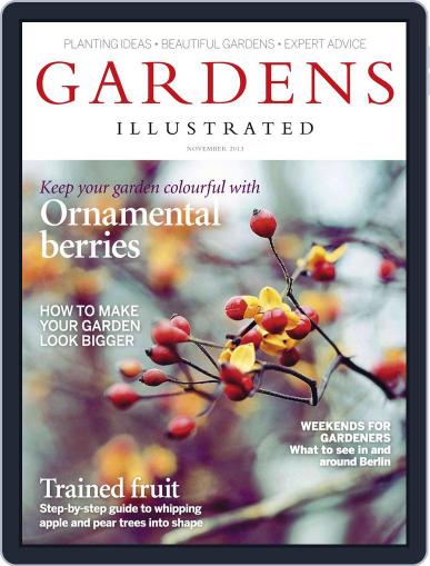 Gardens Illustrated October 25th, 2013 Digital Back Issue Cover