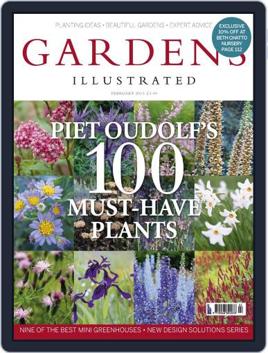 Gardens Illustrated January 24th, 2013 Digital Back Issue Cover