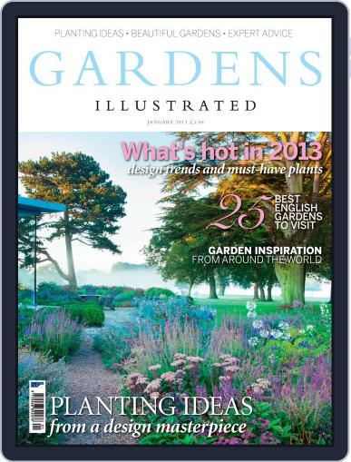 Gardens Illustrated December 20th, 2012 Digital Back Issue Cover