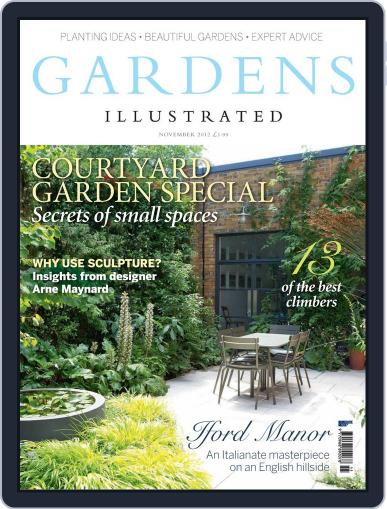 Gardens Illustrated November 7th, 2012 Digital Back Issue Cover