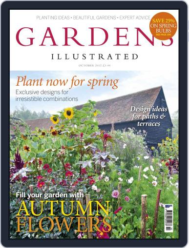 Gardens Illustrated October 3rd, 2012 Digital Back Issue Cover
