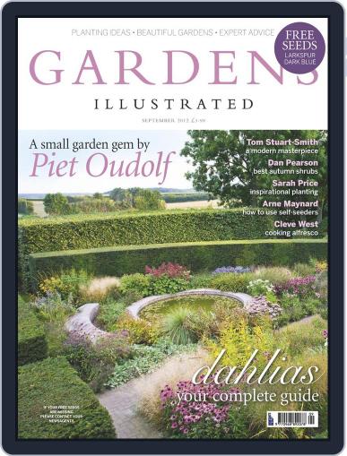 Gardens Illustrated August 24th, 2012 Digital Back Issue Cover
