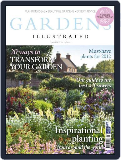 Gardens Illustrated December 15th, 2011 Digital Back Issue Cover