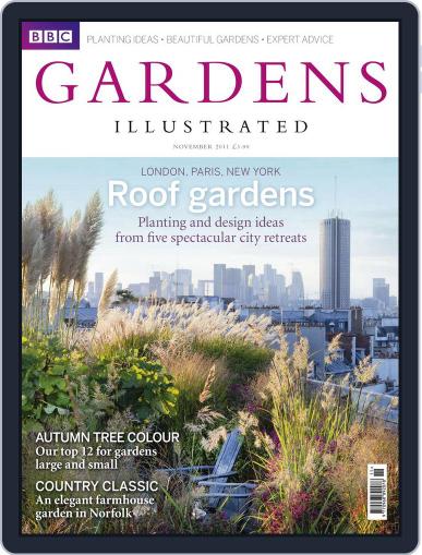 Gardens Illustrated October 25th, 2011 Digital Back Issue Cover