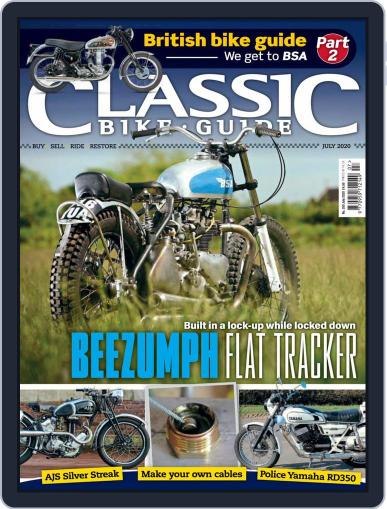 Classic Bike Guide July 1st, 2020 Digital Back Issue Cover
