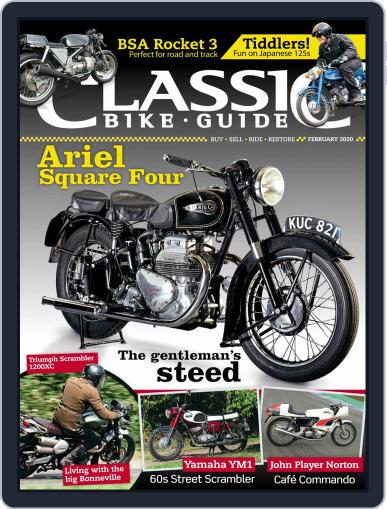 Classic Bike Guide February 1st, 2020 Digital Back Issue Cover