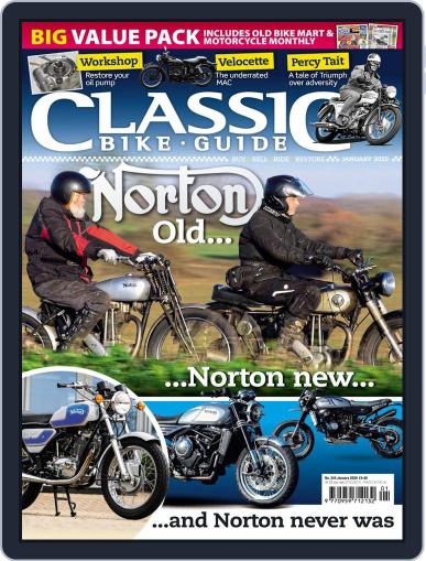Classic Bike Guide January 1st, 2020 Digital Back Issue Cover