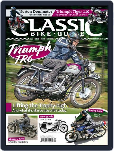 Classic Bike Guide September 1st, 2019 Digital Back Issue Cover