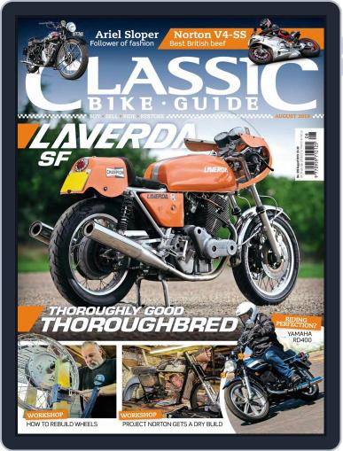 Classic Bike Guide August 1st, 2019 Digital Back Issue Cover