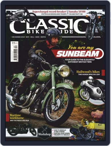 Classic Bike Guide December 1st, 2018 Digital Back Issue Cover