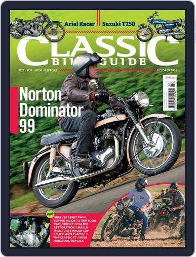 Classic Bike Guide October 1st, 2018 Digital Back Issue Cover