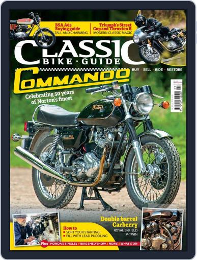 Classic Bike Guide July 1st, 2018 Digital Back Issue Cover