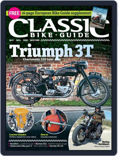 Classic Bike Guide June 1st, 2018 Digital Back Issue Cover
