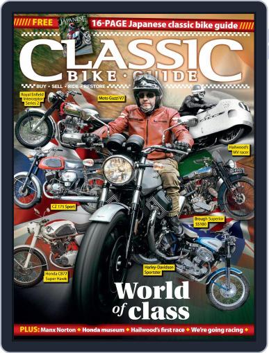 Classic Bike Guide May 1st, 2018 Digital Back Issue Cover