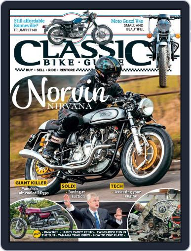 Classic Bike Guide April 1st, 2018 Digital Back Issue Cover