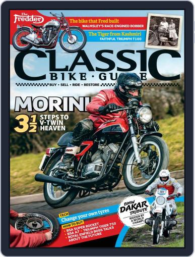 Classic Bike Guide March 1st, 2018 Digital Back Issue Cover