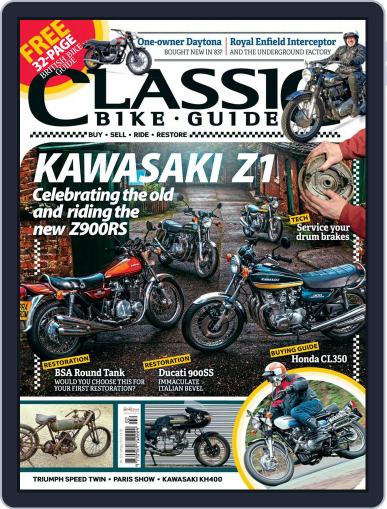Classic Bike Guide February 1st, 2018 Digital Back Issue Cover