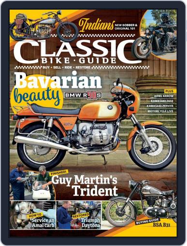 Classic Bike Guide January 1st, 2018 Digital Back Issue Cover