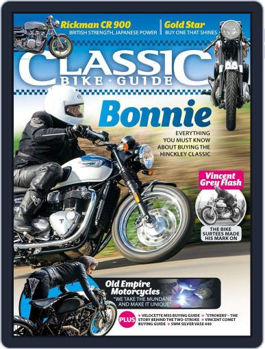 Classic Bike Guide September 1st, 2017 Digital Back Issue Cover
