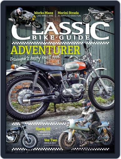 Classic Bike Guide January 1st, 2017 Digital Back Issue Cover