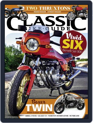 Classic Bike Guide October 1st, 2016 Digital Back Issue Cover