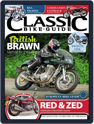 Classic Bike Guide August 28th, 2016 Digital Back Issue Cover