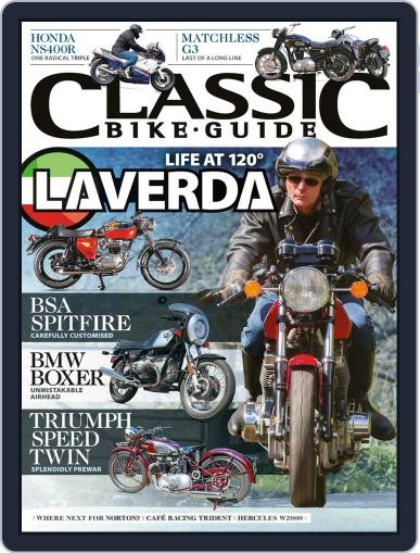 Classic Bike Guide July 1st, 2016 Digital Back Issue Cover