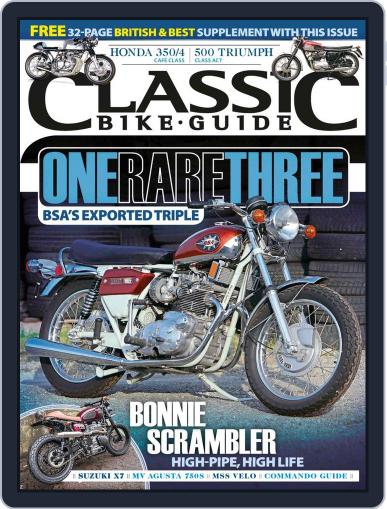 Classic Bike Guide April 25th, 2016 Digital Back Issue Cover