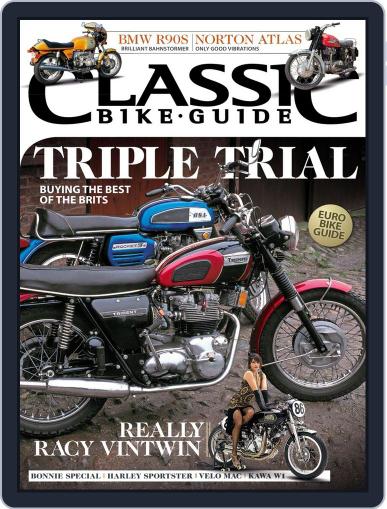 Classic Bike Guide August 24th, 2015 Digital Back Issue Cover
