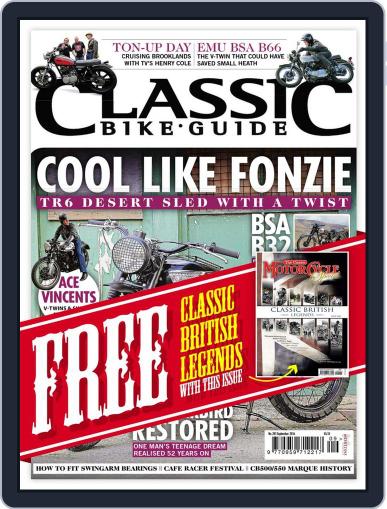 Classic Bike Guide August 25th, 2014 Digital Back Issue Cover