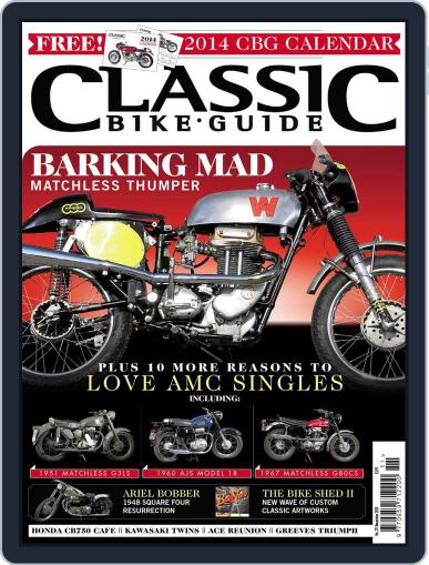 Classic Bike Guide October 28th, 2013 Digital Back Issue Cover