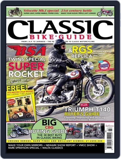 Classic Bike Guide February 28th, 2013 Digital Back Issue Cover