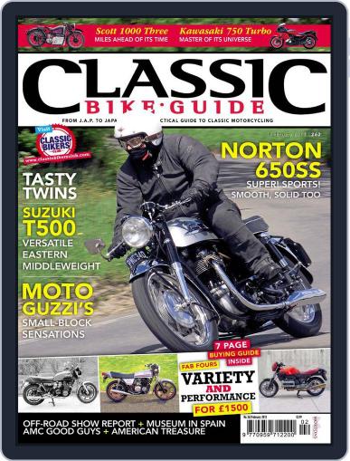 Classic Bike Guide January 29th, 2013 Digital Back Issue Cover