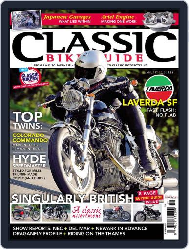 Classic Bike Guide December 18th, 2012 Digital Back Issue Cover