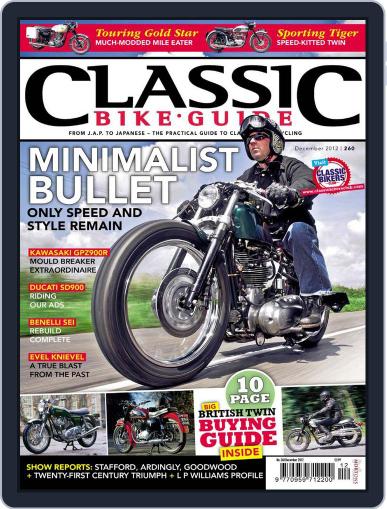 Classic Bike Guide November 27th, 2012 Digital Back Issue Cover
