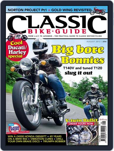 Classic Bike Guide July 24th, 2012 Digital Back Issue Cover