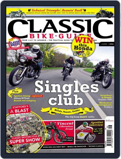 Classic Bike Guide May 29th, 2012 Digital Back Issue Cover