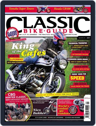 Classic Bike Guide February 21st, 2012 Digital Back Issue Cover