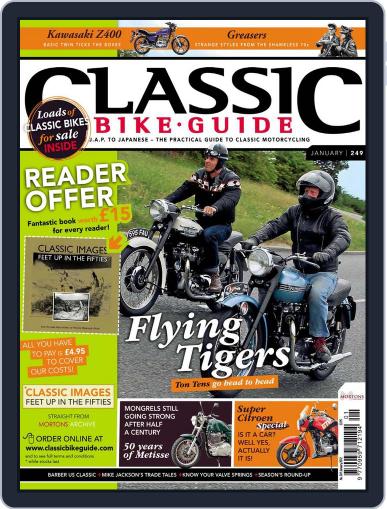 Classic Bike Guide December 20th, 2011 Digital Back Issue Cover