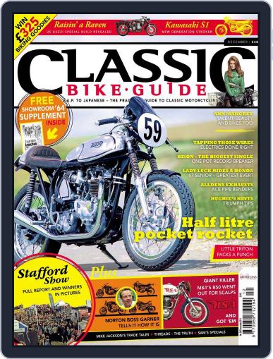 Classic Bike Guide November 15th, 2011 Digital Back Issue Cover