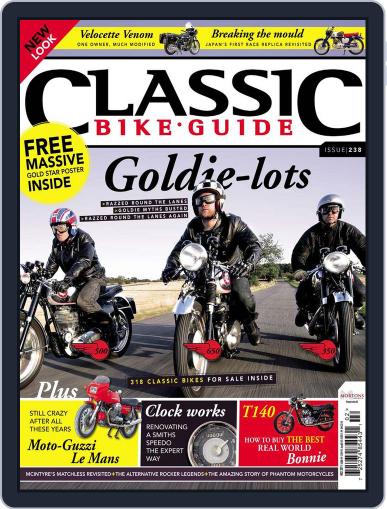 Classic Bike Guide January 25th, 2011 Digital Back Issue Cover