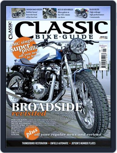 Classic Bike Guide December 28th, 2010 Digital Back Issue Cover