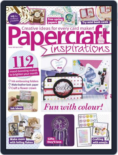 PaperCraft Inspirations April 1st, 2019 Digital Back Issue Cover