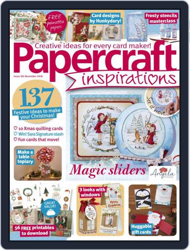 PaperCraft Inspirations November 1st, 2018 Digital Back Issue Cover