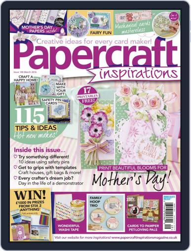 PaperCraft Inspirations March 1st, 2016 Digital Back Issue Cover