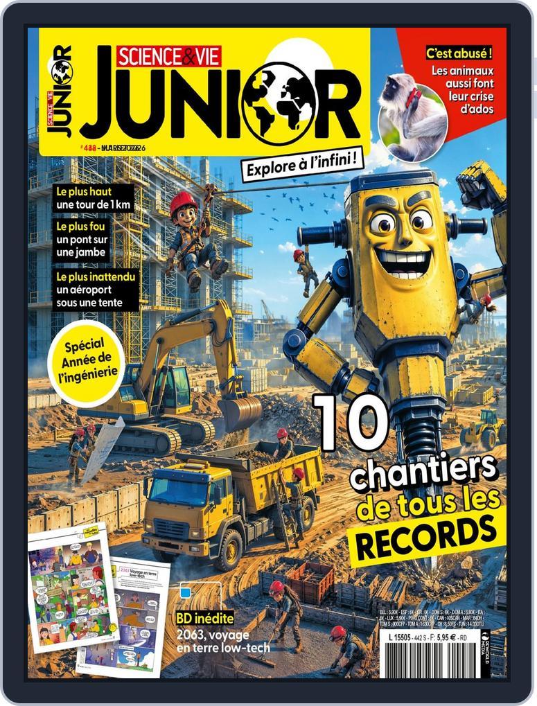Science & Vie Junior (Digital) Subscription                    June 17th, 2026 Issue