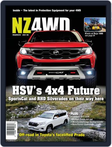 NZ4WD March 1st, 2018 Digital Back Issue Cover